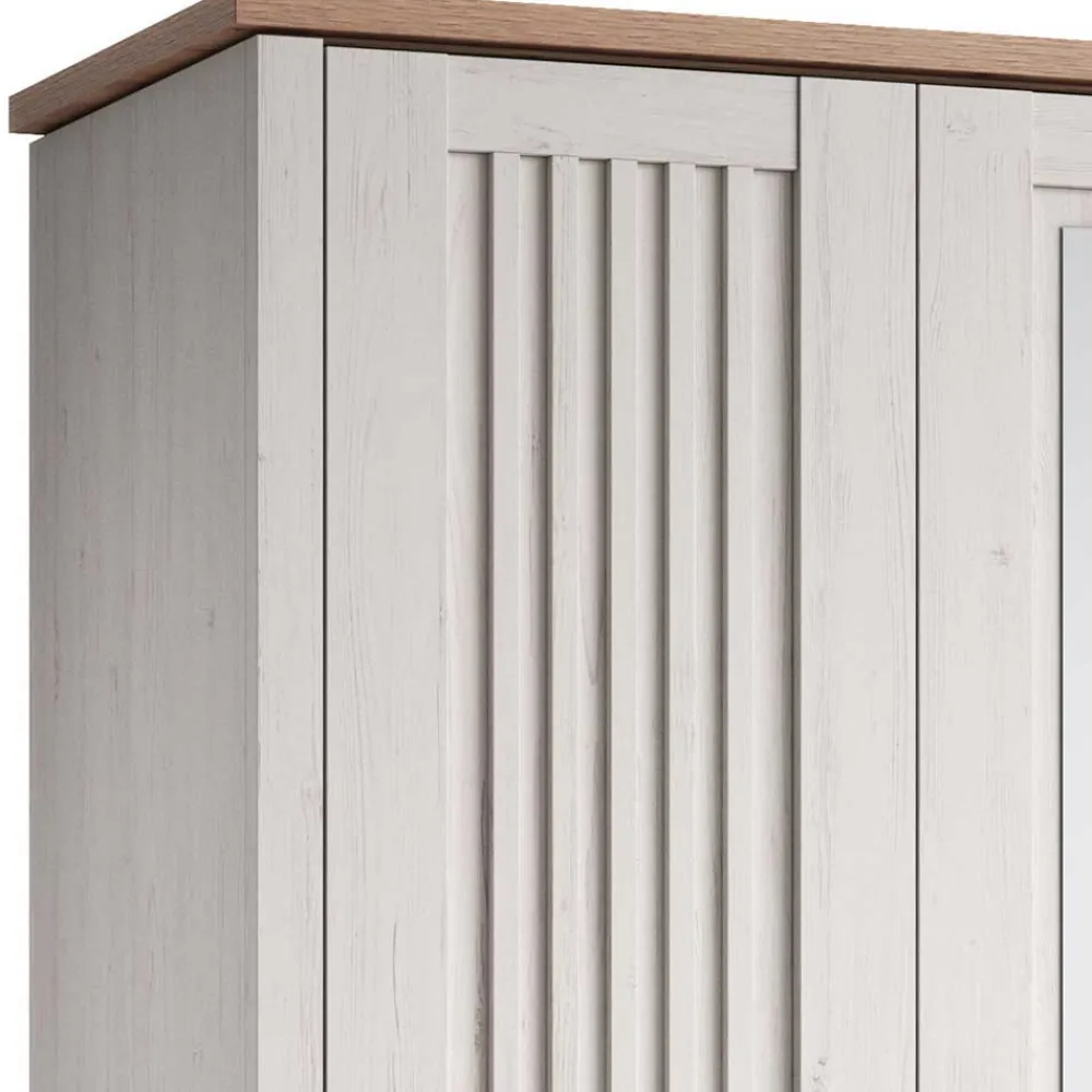 Wohnen Landhaus Schlafzimmer Komplettset - Malvissa (fünfteilig)