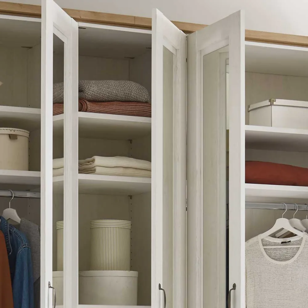 Wohnen Landhaus Schlafzimmer Komplettset - Malvissa (fünfteilig)