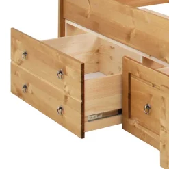 Wohnen Landhaus Schlafzimmer mit Stauraumbett - Imressa (vierteilig)