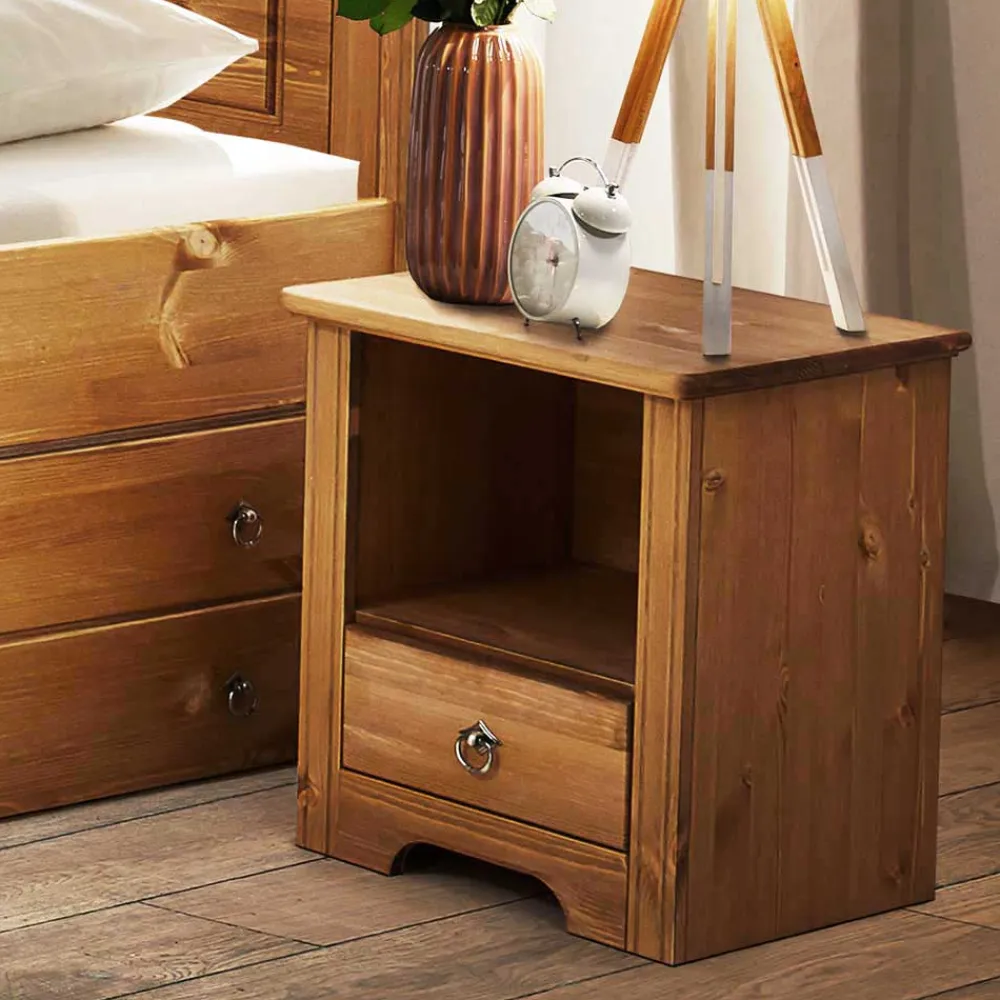 Wohnen Landhaus Schlafzimmer mit Stauraumbett - Imressa (vierteilig)