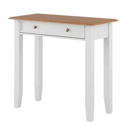 Wohnen Landhaus Schminktisch in Weiß mit Eiche - Bordona