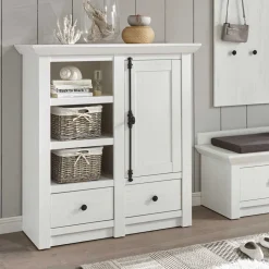 Wohnen Landhaus Schrank in Weiß Touchwood - Chelles