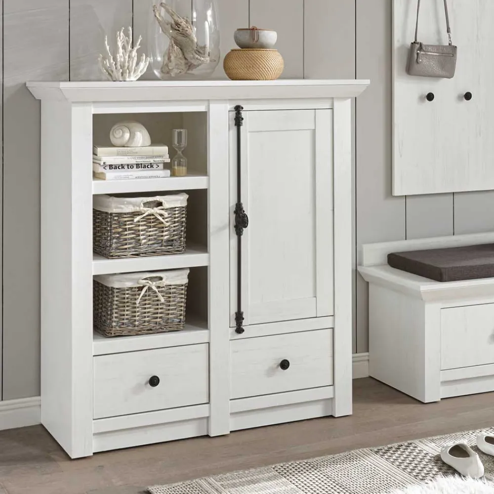 Wohnen Landhaus Schrank in Weiß Touchwood - Chelles