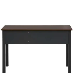 Wohnen Landhaus Schreibtisch in Dunkelgrau - Mivaldana