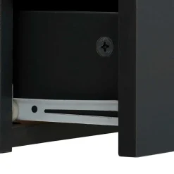 Wohnen Landhaus Schreibtisch in Dunkelgrau - Mivaldana