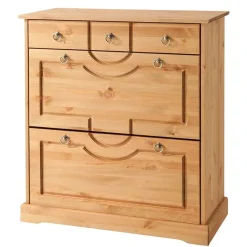 Wohnen Schuhschränke*Landhaus Schuhkipper mit zwei Klappen - Edranov