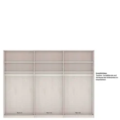 Wohnen Landhaus Schwebetüren-Schrank in Graugrün - Rajavo
