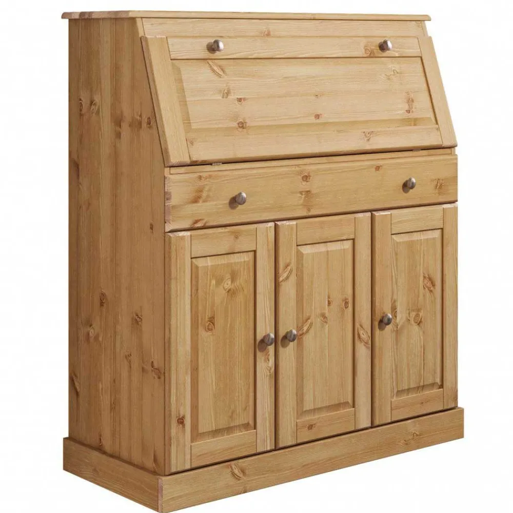 Wohnen Esszimmerschränke*Landhaus Sekretär aus Kiefer Massivholz - Brindusa