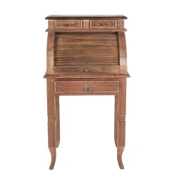 Wohnen Landhaus Sekretär Mangato aus Teak Recyclingholz