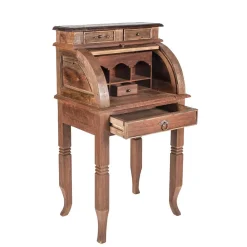 Wohnen Landhaus Sekretär Mangato aus Teak Recyclingholz