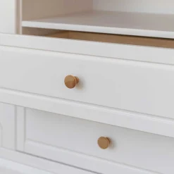 Wohnen Sideboards & Kommoden|Sideboards & Kommoden*Landhaus Sideboard in Weiß & Natur Kiefer - Saluts