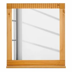 Wohnen Spiegel|Flurspiegel*Landhaus Spiegel mit Ablage & Holzrahmen - Vlarenzo