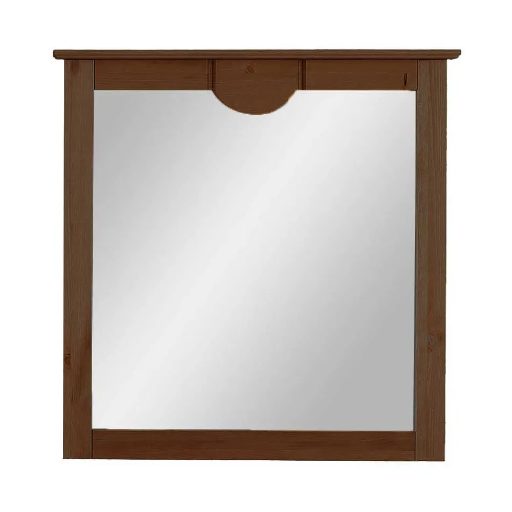 Wohnen Spiegel|Flurspiegel*Landhaus Spiegel mit dunklem Holzrahmen - Yemisa