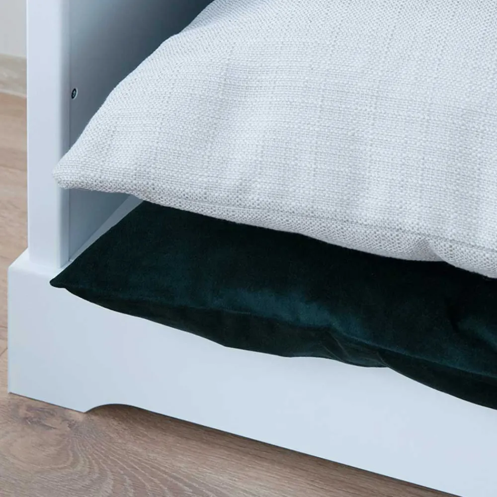 Wohnen Landhaus Standregal in Weiß und Kiefer - Varicano