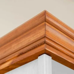 Wohnen Landhaus Standregal in Weiß und Kiefer - Varicano