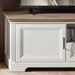 Wohnen Wohnwände|Wohnwand*Landhaus TV Bank & Highboard - Sinolita (zweiteilig)