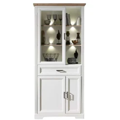 Wohnen Wohnwände|Wohnwand*Landhaus TV Wohnwand Möbel Set - Sinolita (vierteilig)