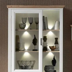 Wohnen Wohnwände|Wohnwand*Landhaus TV Wohnwand Möbel Set - Sinolita (vierteilig)