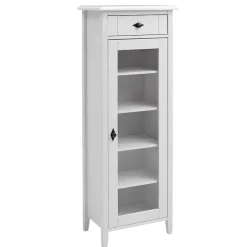 Wohnen Landhaus Vitrine fürs Badezimmer in Weiß - Satumare