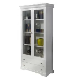 Wohnen Landhaus Vitrine mit Doppeltür - Zarinas