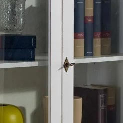 Wohnen Landhaus Vitrine mit Doppeltür - Zarinas