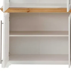 Wohnen Wohnzimmerschränke|Schränke*Landhaus Vitrinenschrank mit acht Türen - Eyzaco