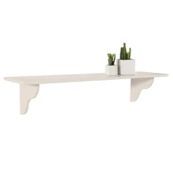 Wohnen Landhaus Wandboard in Weiß Kiefer - Adiana