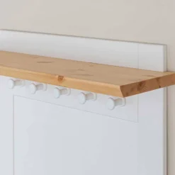 Wohnen Landhaus Wandgarderobe aus Kiefer - Saluts