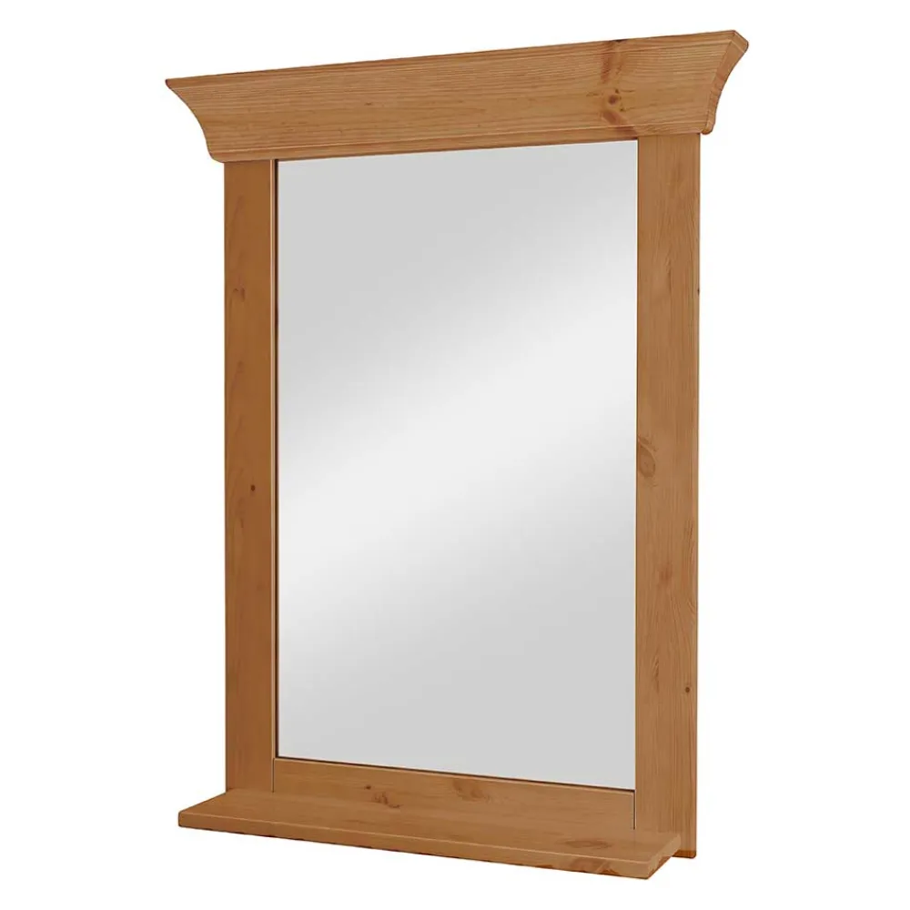 Wohnen Landhaus Wandspiegel mit Ablage - Piatra