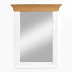 Wohnen Spiegel|Flurspiegel*Landhaus Wandspiegel zweifarbig - Sibiuta