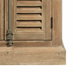 Wohnen Waschtisch|Waschbeckenunterschränke*Landhaus Waschtisch mit Becken & Steinplatte Harrosands & Kiefer Antik teilmassiv