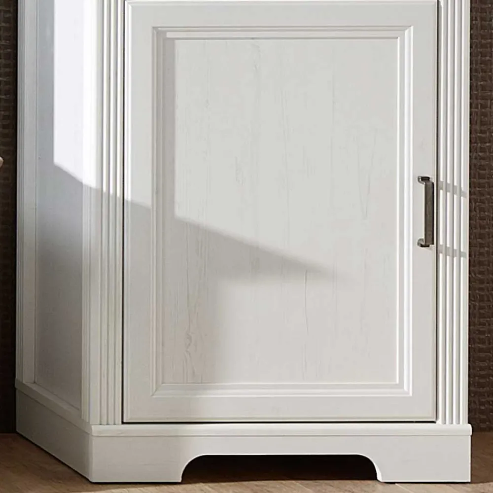 Wohnen Wohnwände|Wohnwand*Landhaus Wohnmöbel Set - Sinolita (vierteilig)