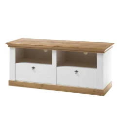 Wohnen Landhaus Wohnzimmer Anbauwand Set - Diatara (vierteilig)