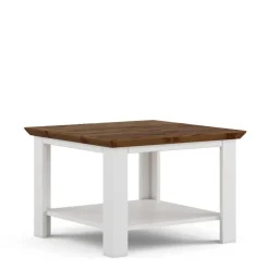 Wohnen Landhaus Wohnzimmertisch aus Kiefer zweifarbig - Zalya