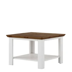 Wohnen Landhaus Wohnzimmertisch aus Kiefer zweifarbig - Zalya