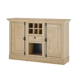 Wohnen Landhausmöbel|Küchenschränke*Landhaus-Anrichte in Eiche Gold - Hengas
