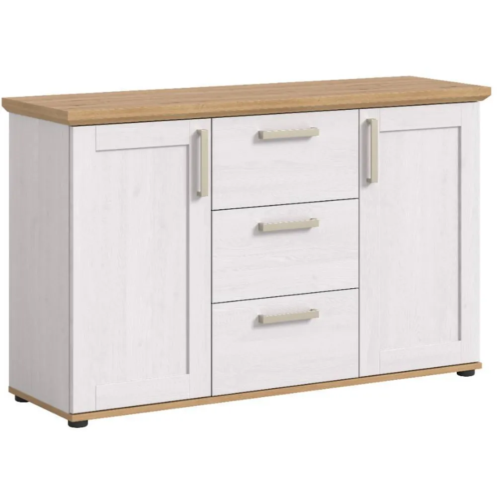 Wohnen Weiße Möbel|Landhausmöbel*Landhaus-Sideboard in Weiß - Tocella