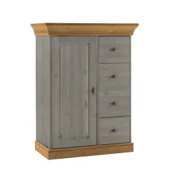 Wohnen Landhausstil Kommode Cempino in Grau