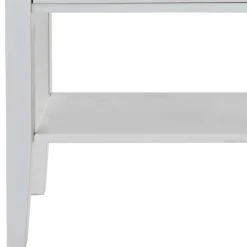 Wohnen Landhausstil Möbel Set Sibiuta in Weiß (zweiteilig)