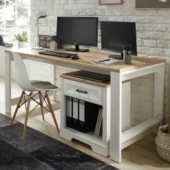 Wohnen Skandinavische Möbel|Landhausmöbel*Landhausstil Schreibtisch 160x80 cm - Mehady