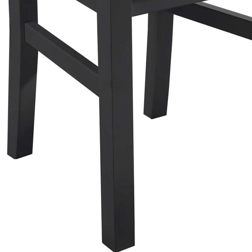 Wohnen Küchenstühle|Esszimmerstühle*Landhausstuhl aus Holz in Grau & Eichefarben - Ustricia