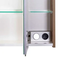 Wohnen LED Bad-Spiegelschrank in Touchwood - Dadros