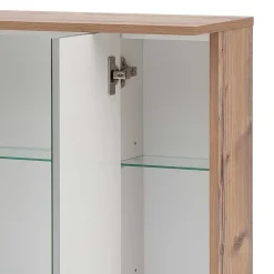 Wohnen LED Bad-Spiegelschrank in Touchwood - Dadros