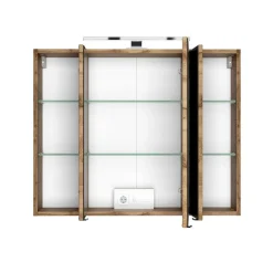 Wohnen LED Licht Spiegelschrank mit 3D Effekt - Athrin