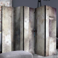Wohnen Paravents*Leinwand Paravent in Betonoptik - Downforce
