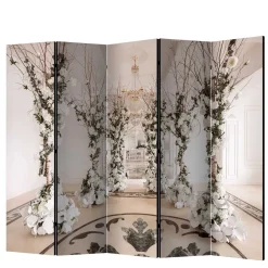 Wohnen Leinwand Paravent mit romantischem Foto-Motiv - Dynamic