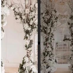 Wohnen Leinwand Paravent mit romantischem Foto-Motiv - Dynamic