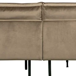 Wohnen L-Form Wohnzimmer Sofa in Taupe Samt - Museo