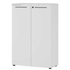 Wohnen Büroschränke*Lichtgrauer Aktenschrank 80x120x40 abschließbar - Ofledio