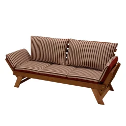 Wohnen Schlafsofas*Liege Gartensofa mit verstellbaren Armlehnen - Licox